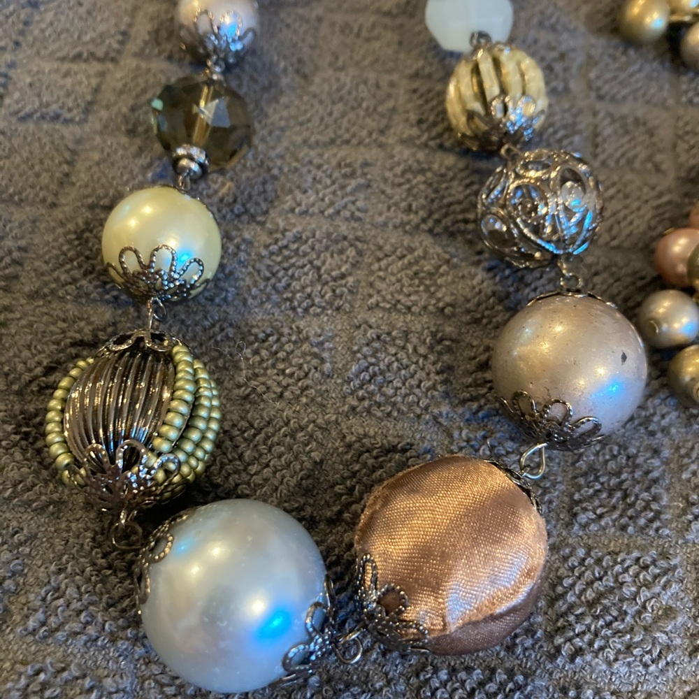 Baroque bead Set - Picture 2 of 5